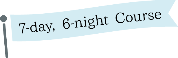 7-day, 6-night Course